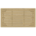 Palmetto - Outdoor Coffee Table - Light Teak