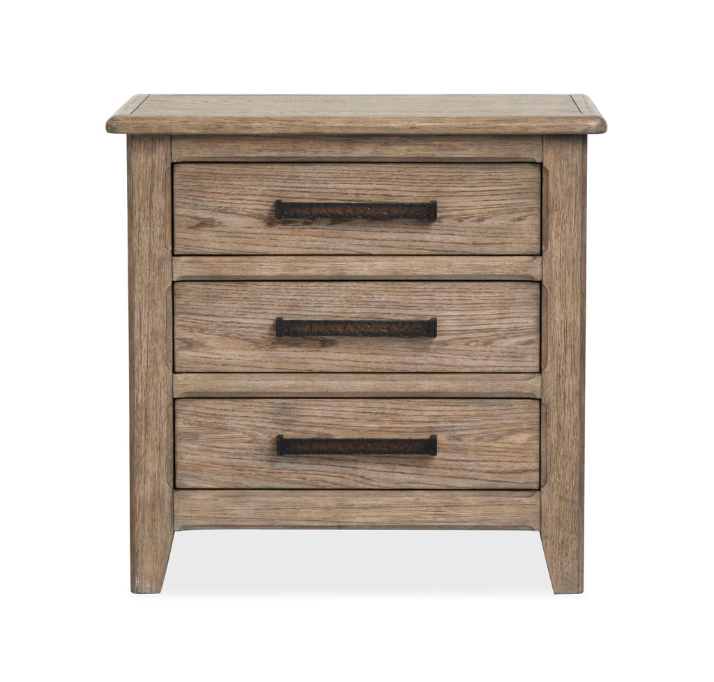 Claremont - Drawer Nightstand - Smokey Taupe