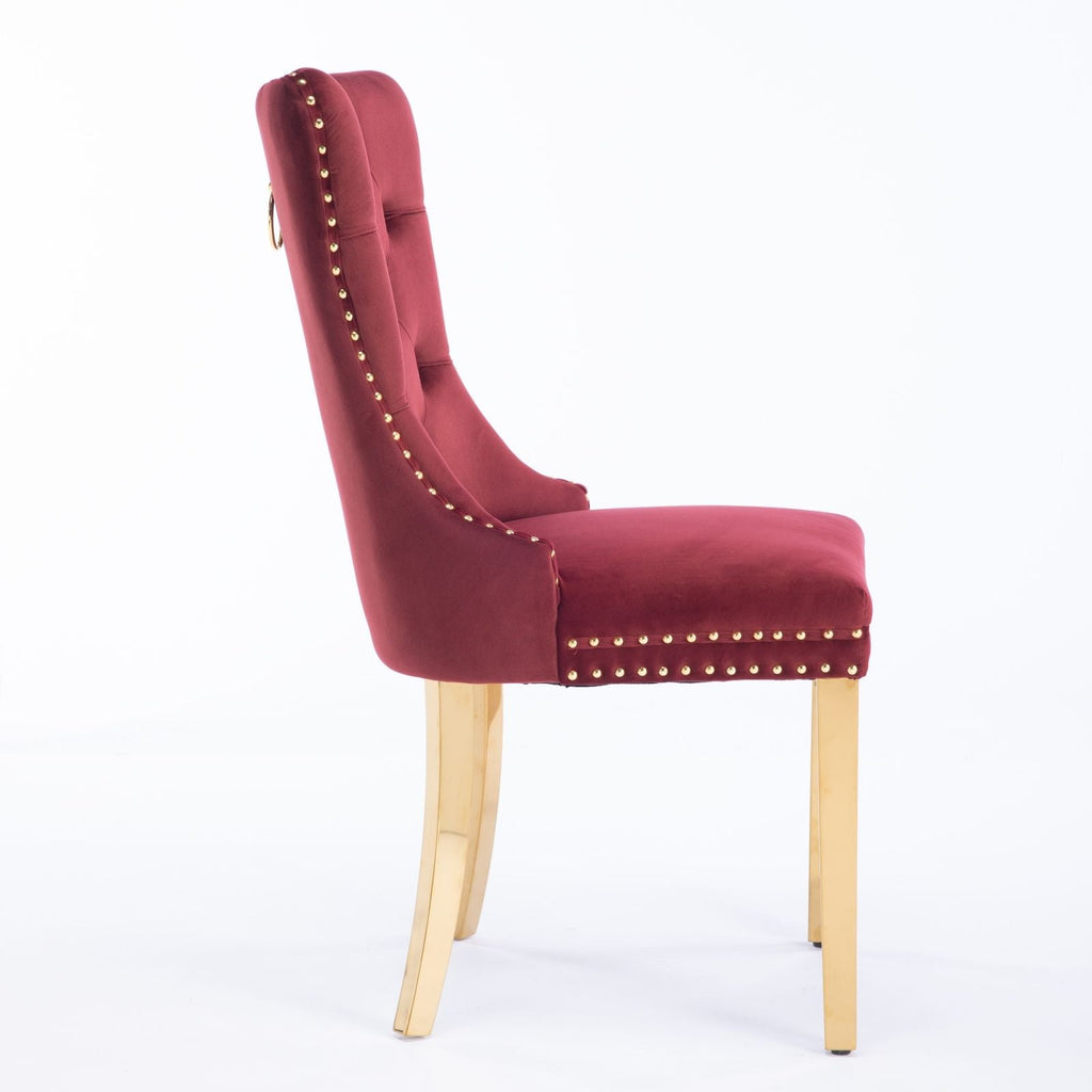 Nikki - Modern, High-End Tufted Dining Chair (Set of 2)