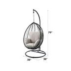 Simona - Patio Swing Chair with Stand