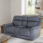 Oslo - Dual Power Reclining Loveseat With Console