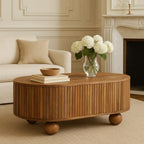 Soba - Ball Lid Up Coffee Table - Oak