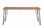 Sherman 71-inch Live Edge Dining Table Natural Acacia