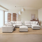 Marisa - Modular Console - Beige Boucle