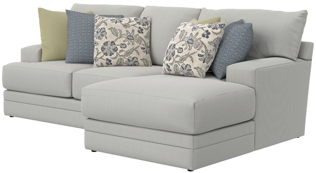 Stockbridge - Sectional With Comfort Coil Seating And 9 Accent Pillows Included