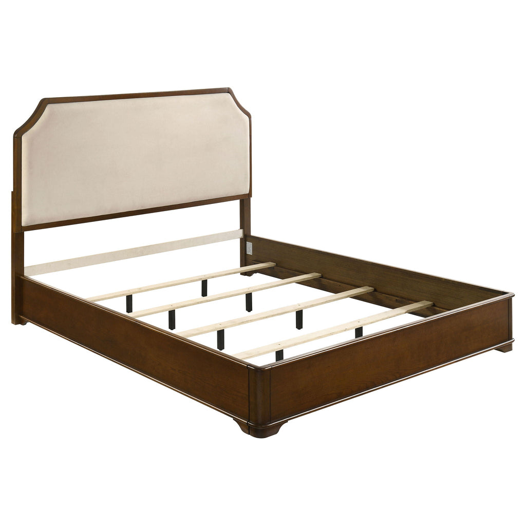 Garland 4-piece Eastern King Bedroom Set Brown Cherry