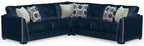 Jetson - Sectional With Comfort Coil Seat Cushions And Included Accent Pillows