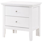 English Dovetailed Drawers Nightstand