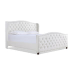 Marcella - Upholstered Shelter Headboard Bed Set