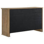 Adina 3-door 59-inch Sideboard Server Distressed Light Brown