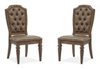 Durango - Wood Dining Side Chair With Upholstered Seat and Back (Set of 2) - Willadeene Brown