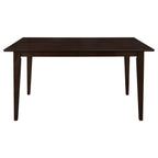 Gabriel 5-piece Rectangular 59-inch Dining Set Cappuccino