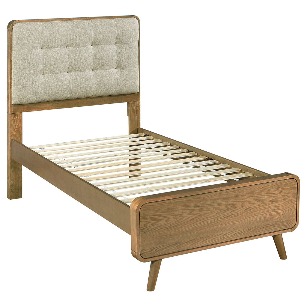 Robyn 5-piece Twin Bedroom Set Light Ash