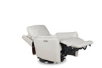 Salem - Swivel Recliner With Power Recline, Power Headrest, Power Lumbar, Layflat, 3" Footrest Extension