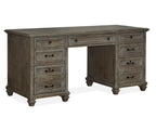 Lancaster - Executive Desk - Dove Tail Gray