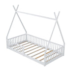 House Shaped Design Bed With Fence