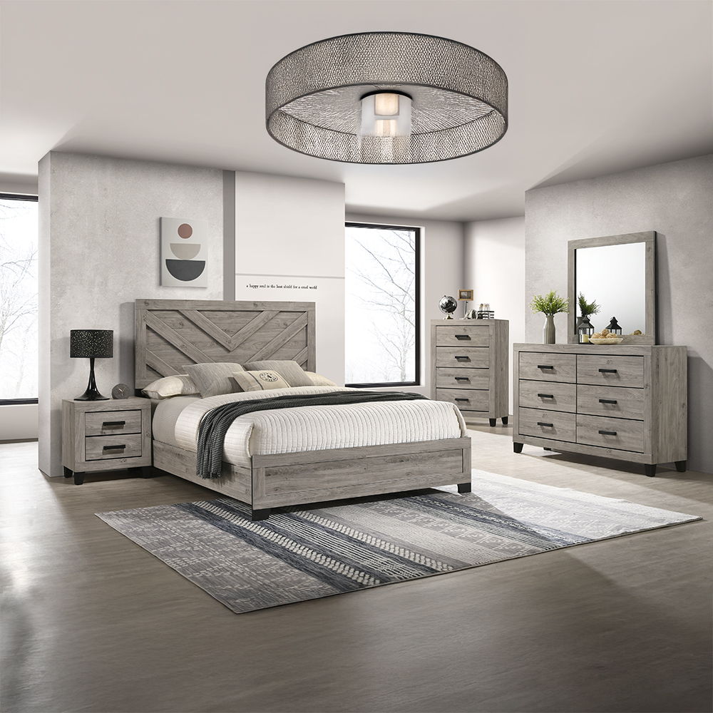 Mari - Dresser - Light Gray Finish