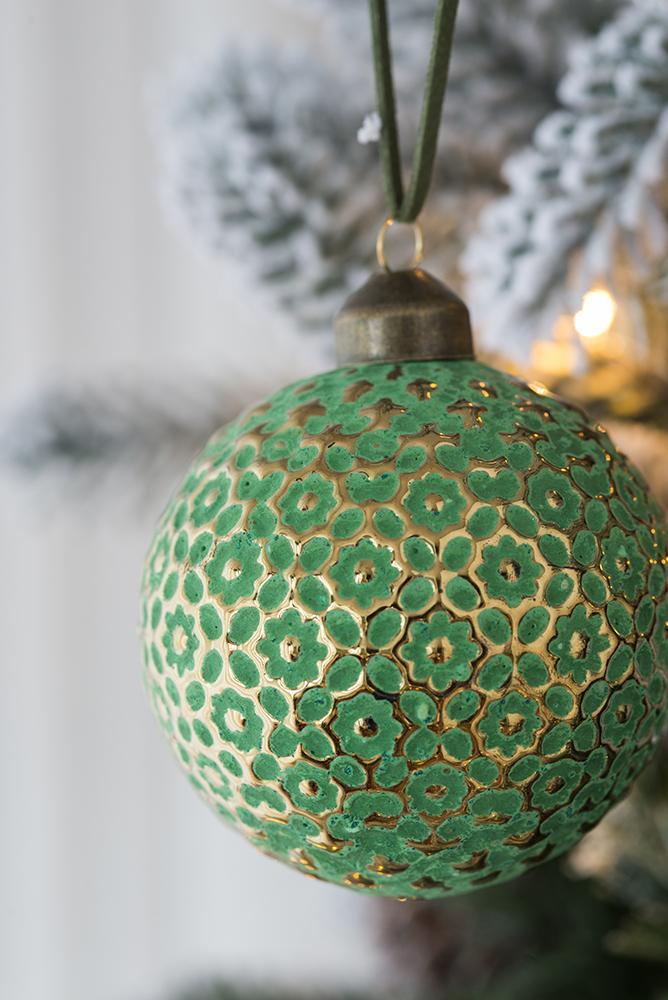 Christmas Ball Ornaments, Glass Decorative Hanging Ball Christmas Tree Ornaments For Holiday Party Decorations