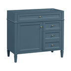 Bathroom Vanity With 2 Drawers And Tip-Out Drawer, Storage Cabinet