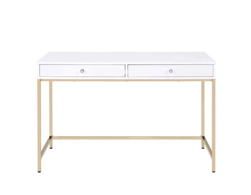 Ottey - High Gloss Writing Desk