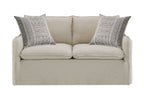 Upendo - Pattern Fabric 3 Pieces Living Room Set - Beige Yakety Yak Sand