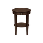 Accent Table, 2 Tier, Transitional - Espresso