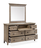 Paxton Place - Wood Drawer Dresser