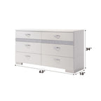 Naima II - Dresser - White High Gloss