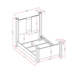 Lorenzo - Bed With Speakers And Glittered Detailing