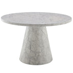 Kacey - Round Dining Table - Engineered Stone