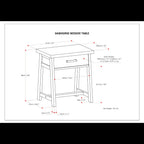 Sawhorse - Handcrafted Bedside Table