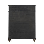 1 Piece Chest, Back Dovetail Drawers, Bedroom Furniture - Oak / Rustic