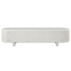 Keely - TV Stand - White High Gloss