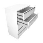 5 Drawer Chest, Bedroom - White