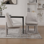 Wide Minimalist Dining Chair