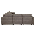 Rylie - Modular Sectional Sofa With Toss Pillows