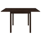 Kelso 3-piece Drop Leaf Dining Table Set Cappuccino and Tan