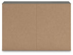 Fraluna - Six Drawer Dresser - Charcoal