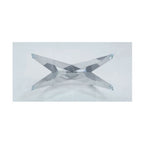 Dekel - Dining Table - Clear Glass Top & Stainless Steel