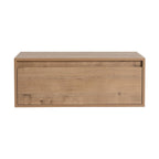Modern Minimalist Bathroom Cabinet With Soft Close Drawers And Floating Mounting Design