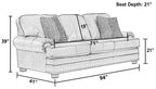 Roberto - Leather Sofa - Cocoa