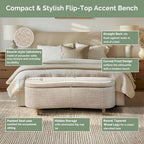 Flip Top Storage Bench