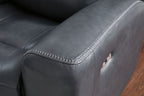 Bexhurst - Power Reclining Loveseat With Console / Adjustable Headrest