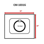 Compact Design Outdoor Fire Pit