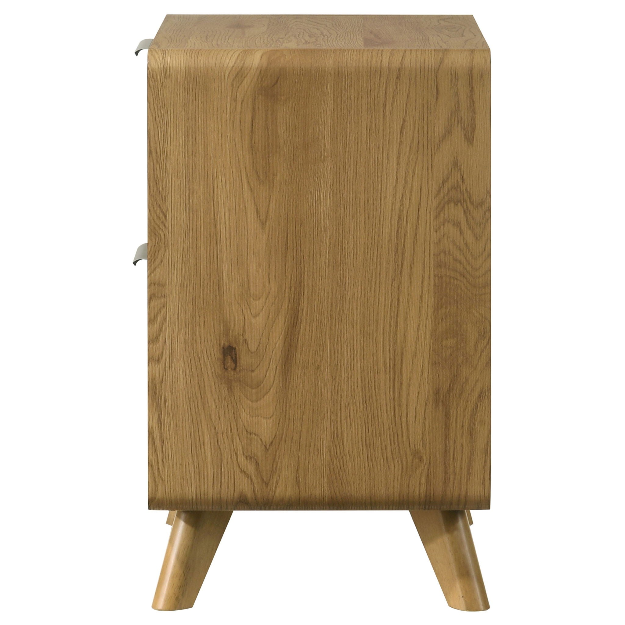 Bennett 2-drawer Bedroom Nightstand Bedside Table Light Oak