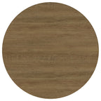 Arini 7-piece Round Dining Table Set Sand Wash and Black