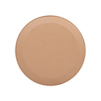 Mode - Leatherette Round C-Shaped Sofa Side Table - Saddle Brown