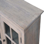 Triple Glazed Cabinet - Gray