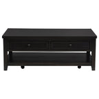 Concord 2-drawer Rectangular Coffee Table Distressed Java