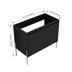 Freestanding Bathroom Vanity & Soft Close Cabinet Doors